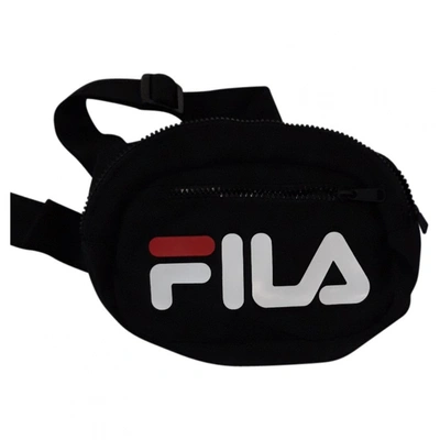 Pre-owned Fila Black Cloth Bag
