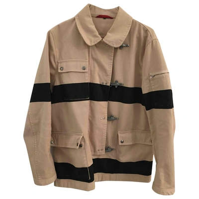 Pre-owned Fay Jacket In Beige