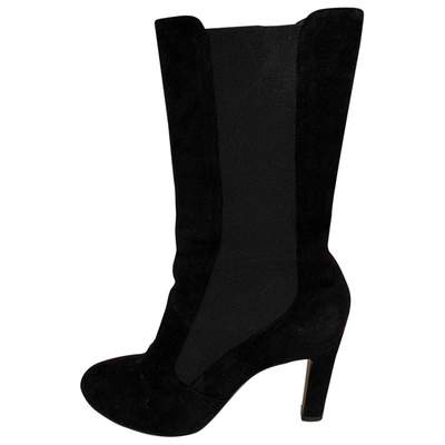 Pre-owned Alaïa Boots In Black