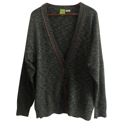 Pre-owned Paul Smith Wool Cardigan In Grey
