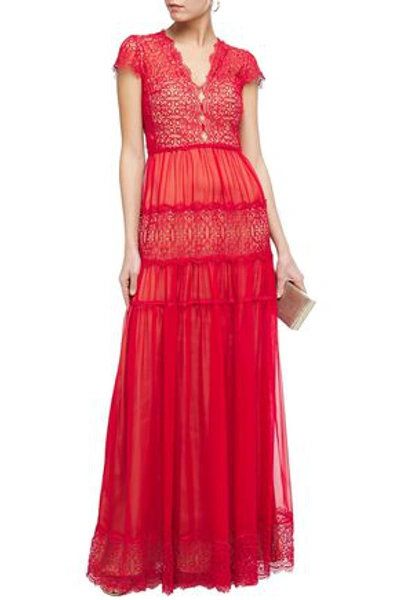 fitted lace wedding dress Kellyn Gown US0 main image 0
