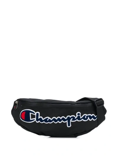 Champion Appliqué Logo Belt Bag In Black