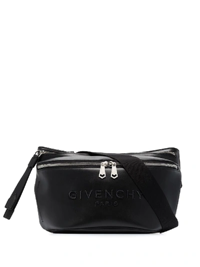 Givenchy Large Logo Belt Bag In Black