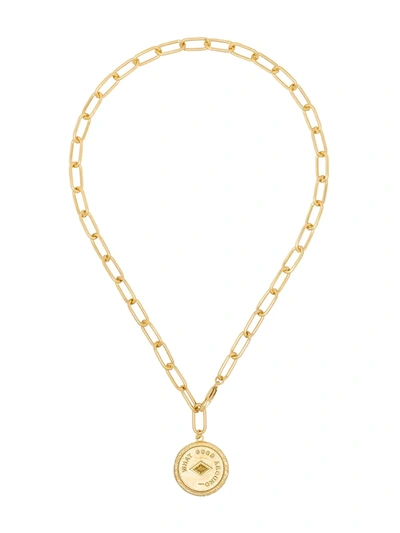 By Alona 18k Gold-plated Naomi Coin Pendant Necklace