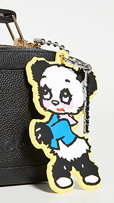 The Marc Jacobs I'm Gonna Die Lonely Keychain In Black Multi