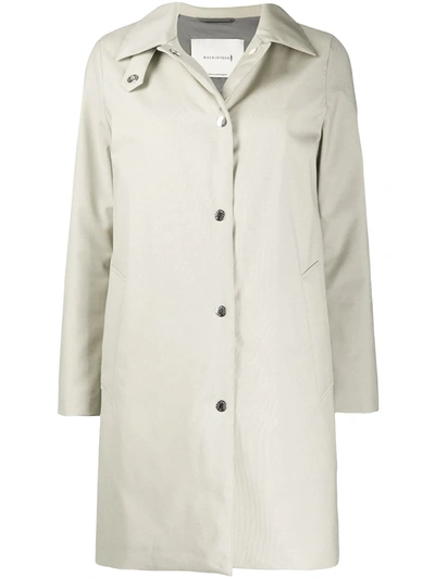 Mackintosh Dunoon Single-breasted Padded Coat In Neutrals