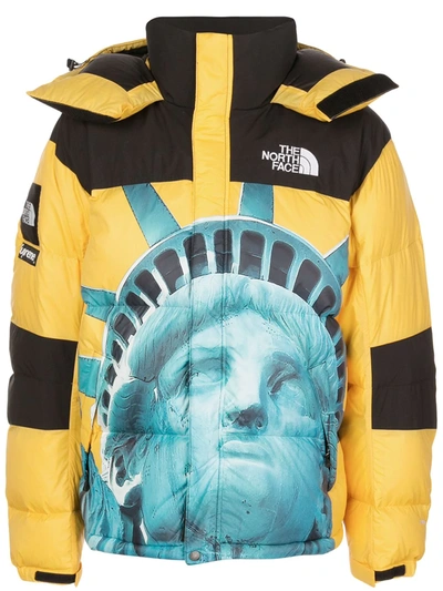 Supreme X The North Face Baltoro Jacket In Yellow