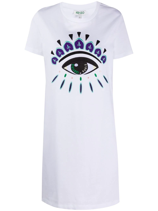 white kenzo eye t shirt