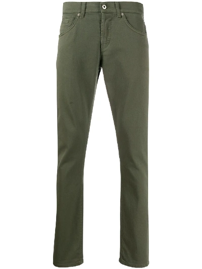 Dondup George Stretch Fit Skinny Jeans In Green