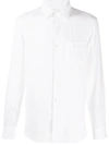 Aspesi Natural Flax Shirt In White