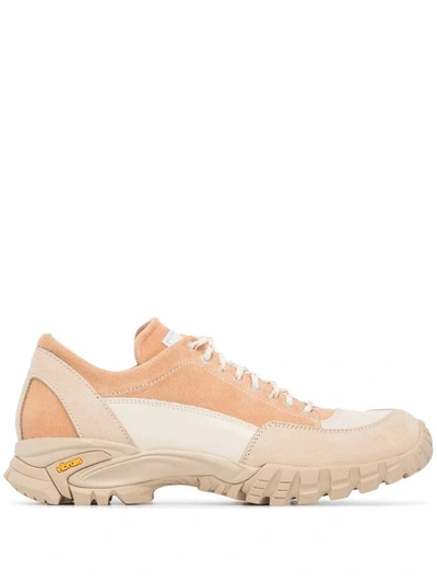 Diemme Beige Possagno Suede Sneakers In Neutrals