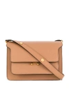 Marni Pocket Detail Tote Bag In Pink