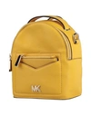 Michael Michael Kors Backpack & Fanny Pack In Yellow