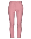 Dondup Pants In Pastel Pink