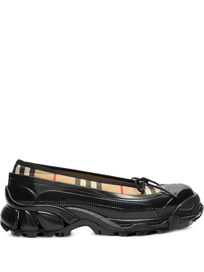 Burberry Overshoe Vintage Check Ballerina Shoes In Archive Bei