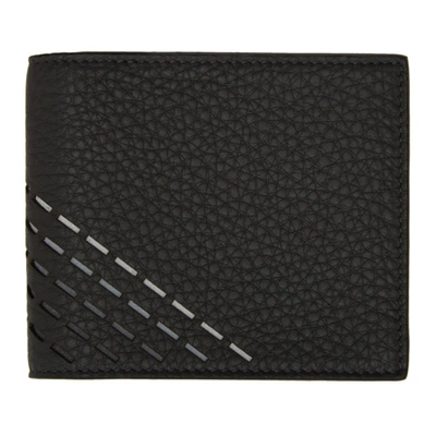 Fendi Grey Degradé Stitch Bifold Wallet In F10vx Grey