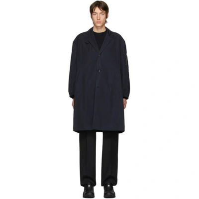 Random Identities Navy Newcar Coat