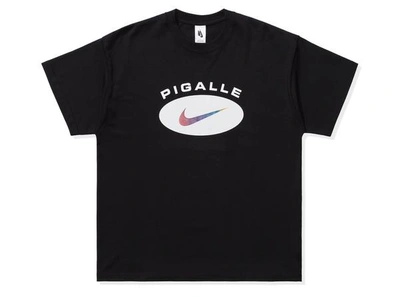 Pre-owned Nike X Pigalle T-shirt Black/pure Platinum
