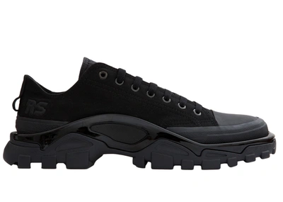 Pre-owned Adidas Originals  New Runner X Raf Simons Black In Core Black/black