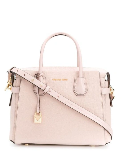 Michael Kors Women's 30s9gm9s2l187 Pink Leather Handbag