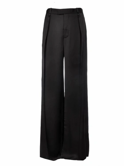 Bottega Veneta Women's Black Silk Pants