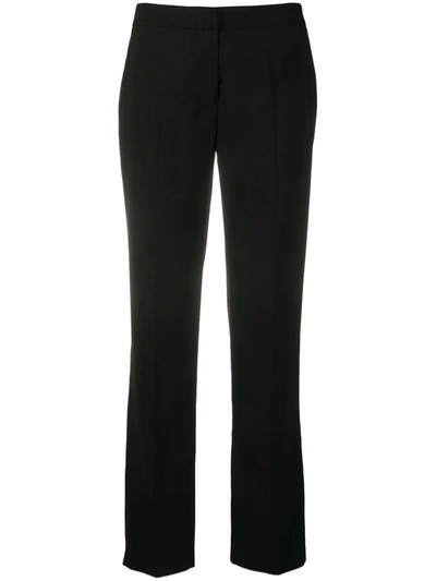 Federica Tosi Mid-rise Straight Trousers In Black