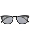 Saint Laurent Classic Round Frame Sunglasses In Black