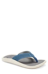 Olukai Ulele Flip Flop In Blue