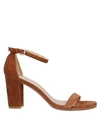 Stuart Weitzman Sandals In Brown