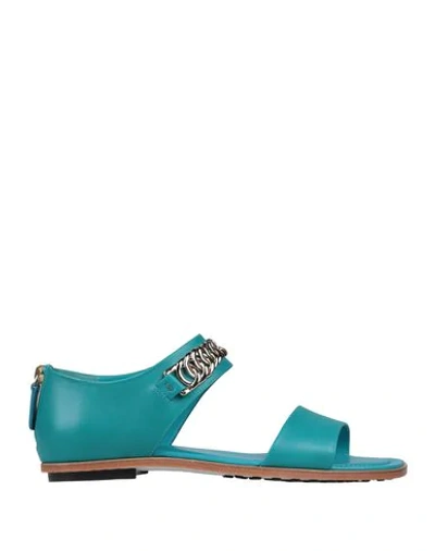 Tod's Sandals In Turquoise