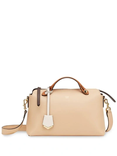 Fendi Mini By The Way Leather Crossbody Bag In Pink