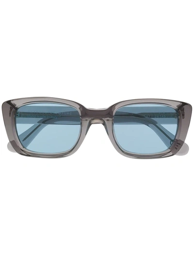 Retrosuperfuture Square Framed Lira Sunglasses In Neutrals