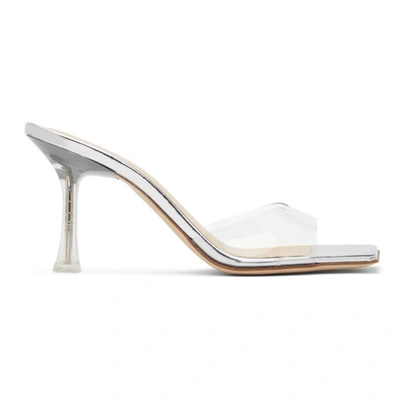 Magda Butrym Transparent & Silver Estonia Heeled Sandals