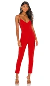 Lovers & Friends Norrie Jumpsuit In Red