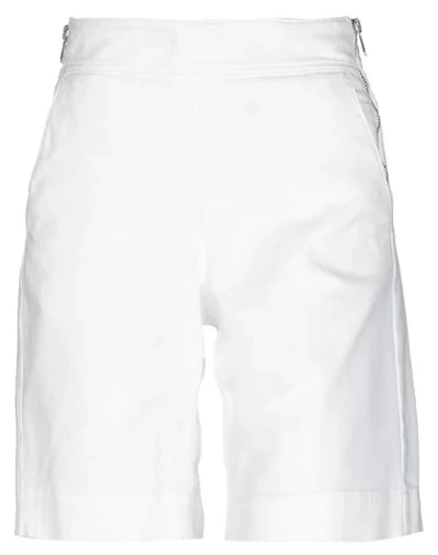 Chloé Denim Shorts In White