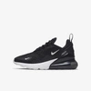 Nike Little Kids Air Max 270 Extreme Slip-on Casual Sneakers From Finish Line In Black,anthracite,white