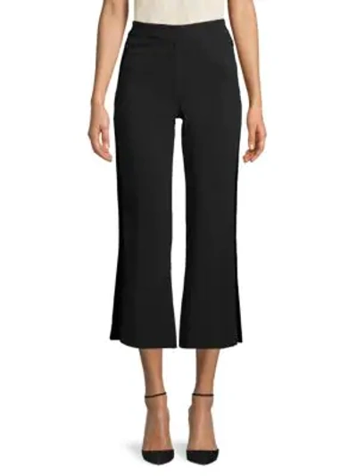 Kobi Halperin Wide-leg Cropped Pants In Black