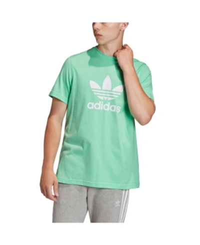 Adidas Originals Adidas Men's Originals Trefoil T-shirt In Dark Green