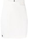 Philipp Plein High-waisted Skirt In White