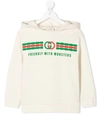 Gucci Kids' Baby Cotton Sweatshirt In White