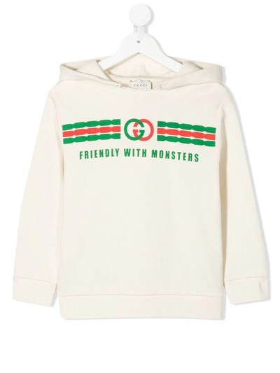 Gucci Kids' Baby Cotton Sweatshirt In White