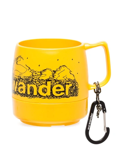 And Wander Yellow Dinex Logo Mug