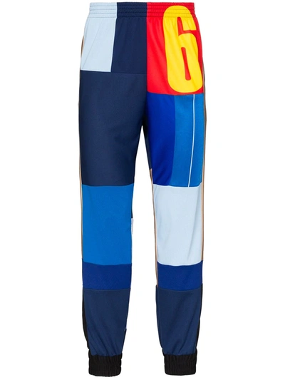 Koché Jogginghose In Colour-block-optik In Blue