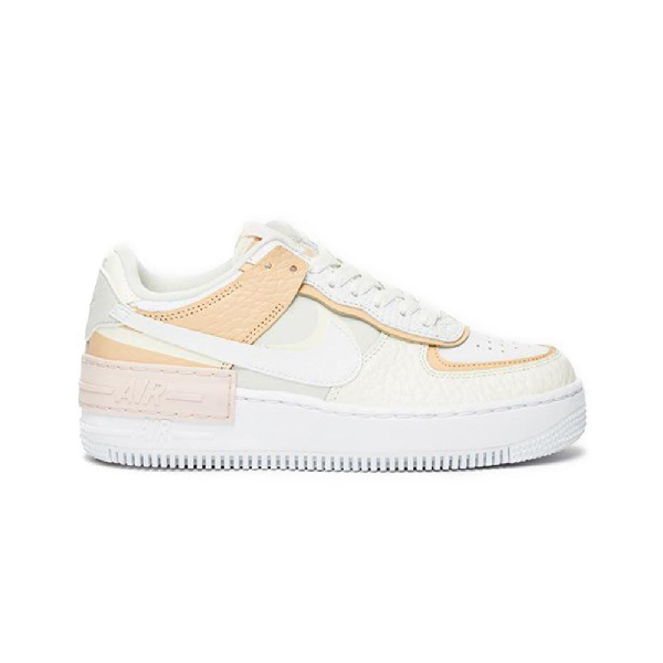 Nike Air Force 1 Shadow Se Leather Sneakers In White | ModeSens