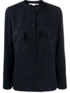 Stella Mccartney Estelle Shirt In Blue Mare