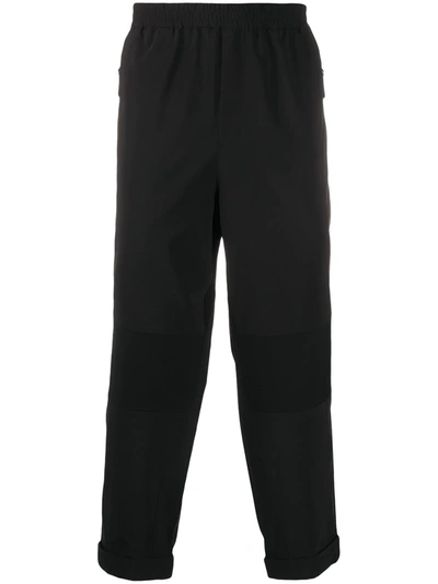 Blackbarrett Knee-panel Track Trousers In Black