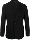 Dolce & Gabbana Portofino Single-breasted Two-button Jacket In Black