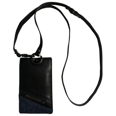 Pre-owned Diesel Leather Small Bag In Black