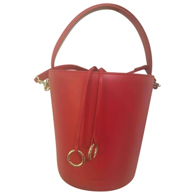 Pre-owned Cafuné Red Leather Handbag