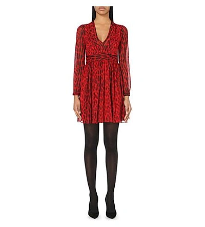 Michael kors red blaze 2024 dress